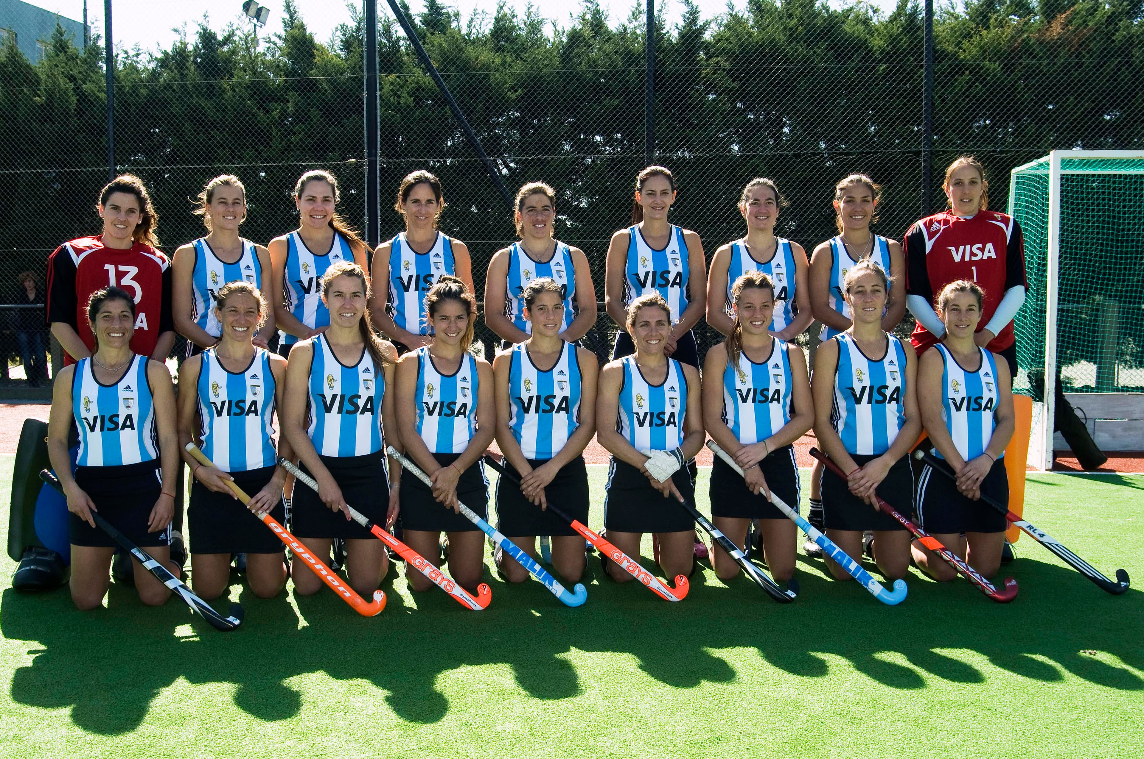 Las Leonas, selección argentina femenina de hockey sobre césped, campeonas mundiales en 2010
