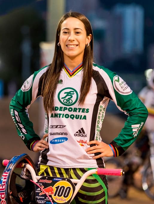 Mariana Pajón, referente olímpica del BMX colombiano