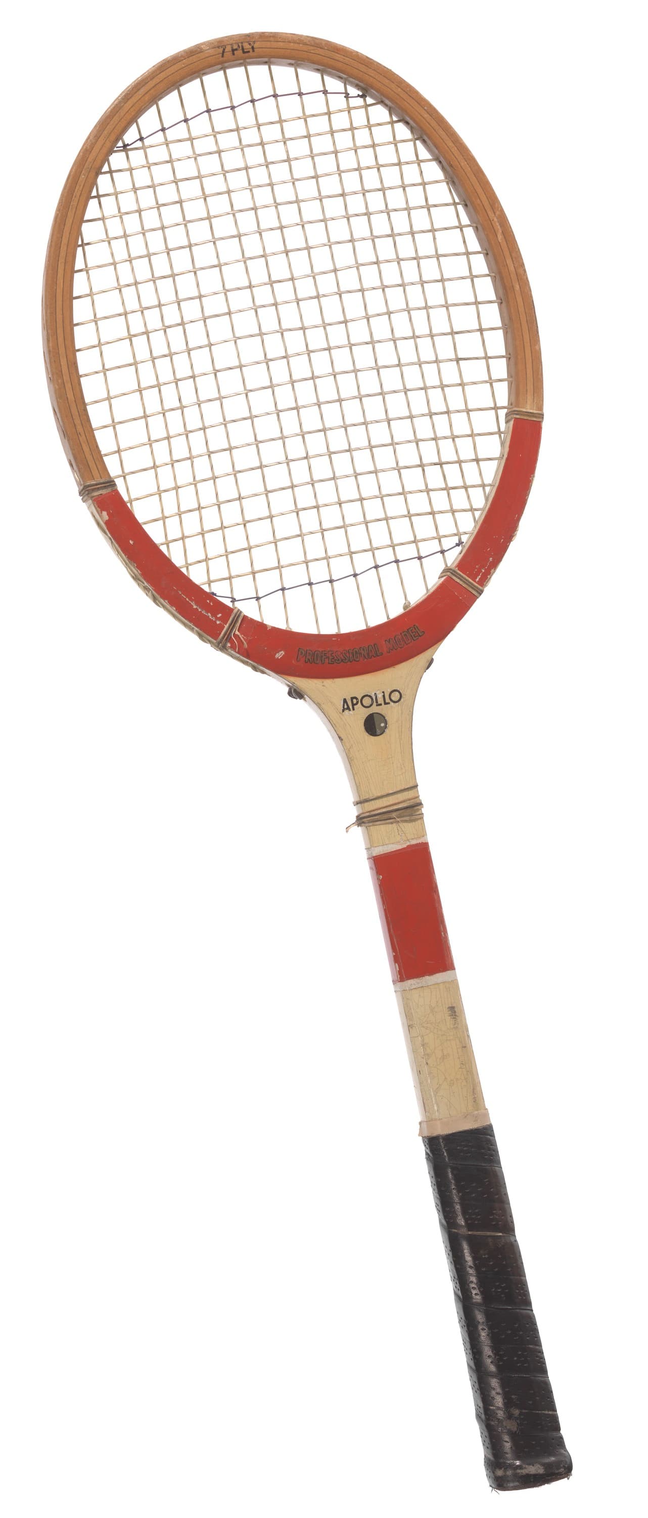 Raqueta utilizada por Althea Gibson alrededor de 1960