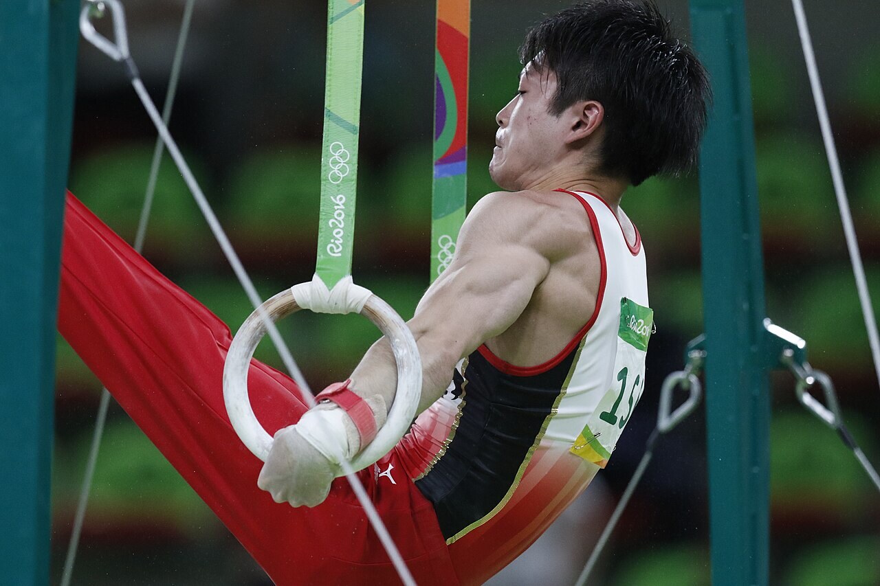 Kōhei Uchimura durante los Juegos Olímpicos de Río 2016