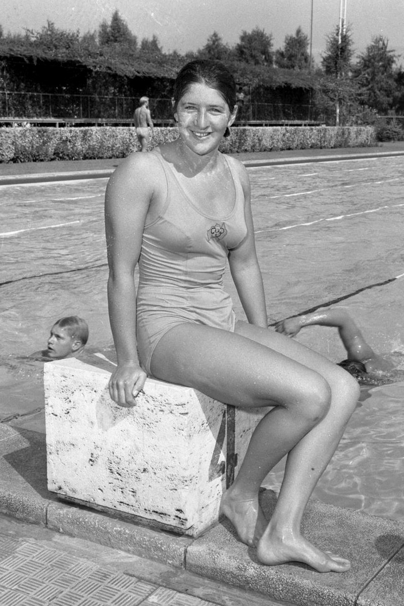 Dawn Fraser durante los Juegos Olímpicos de Roma 1960
